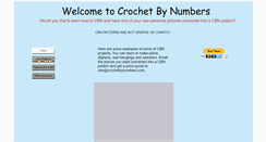 Desktop Screenshot of crochetbynumbers.com